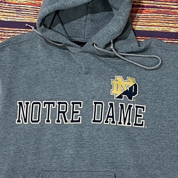 University of Notre Dame Fighting Irish NCAA College Hoodie Pullover Sweatshirt - Picture 5 of 6